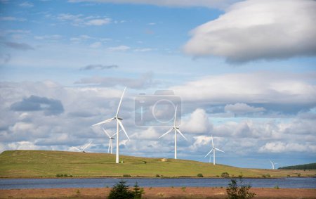 Téléchargez les photos : Photographie d'éoliennes, énergie, écologie, générateur, électricité - en image libre de droit