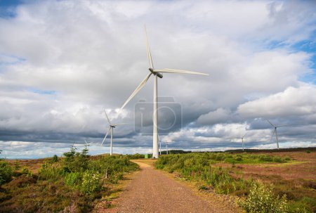 Téléchargez les photos : Photographie d'éoliennes, énergie, écologie, générateur - en image libre de droit