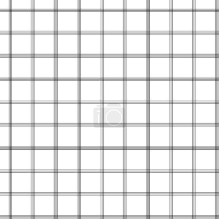 Photo for Seamless pattern of plaid. check fabric texture. striped textile print.Checkered gingham fabric seamless pattern. Vector seamless pattern. - Royalty Free Image