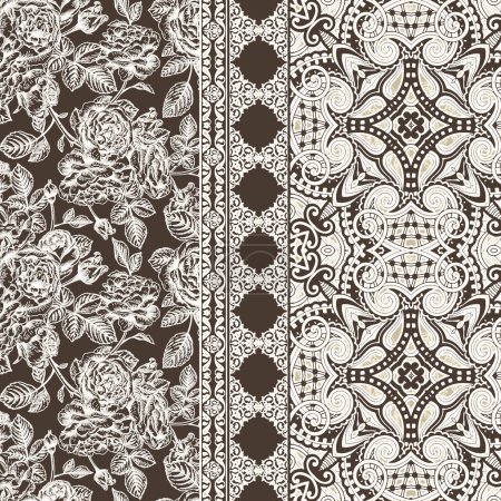 Photo for Textile and digital seamless pattern design - Royalty Free Image