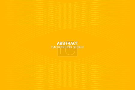 Abstract line Yellow colour background design.