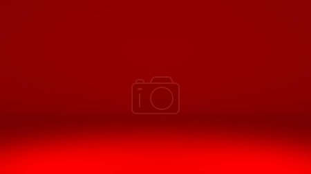 Foto de Abstracto gradiente rojo liso fondo, ilustración vectorial - Imagen libre de derechos