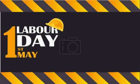 Photo for Greeting card for Labor Day or International Workers' Day with set of tools With copyspace area - Royalty Free Image