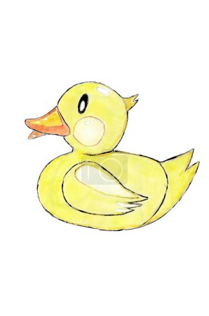 Kleine gelbe Ente (Spielzeug für Kinder))