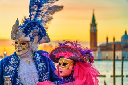 Foto de Carnaval famoso en Venecia, Italia - Imagen libre de derechos