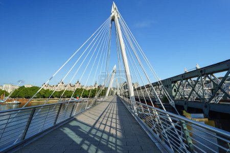 Golden Jubilee Bridge in London, England