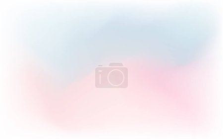 Photo for Light pink, blue vector blurred bright pattern. colourful abstract illustration with gradient. background for designs. Calmness and spirituality in abstract  digital painting - Royalty Free Image