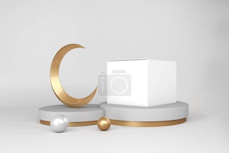 Foto de Ramadan Box Perspectiva lateral - Imagen libre de derechos