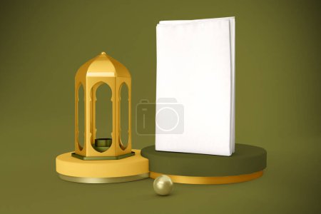 Photo for Ramadan Newspaper Right Side - Royalty Free Image