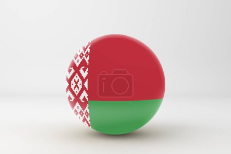 Téléchargez les photos : Badge drapeau du Belarus Icône - en image libre de droit