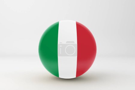 Foto de Icono de la insignia de bandera de Italia - Imagen libre de derechos