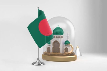 Téléchargez les photos : Ramadan Bangladesh et mosquée - en image libre de droit