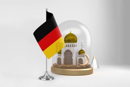 Foto de Ramadán Alemania y Mezquita - Imagen libre de derechos