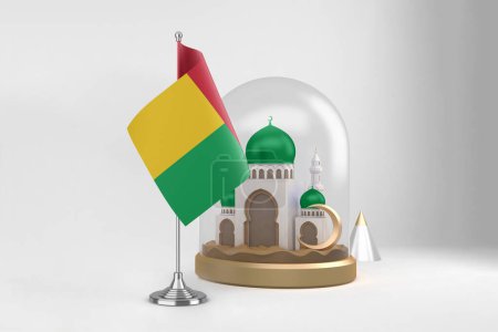 Photo for Ramadan Guinea Bissau and Mosque - Royalty Free Image