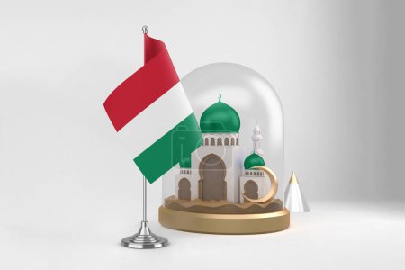 Photo for Ramadan Hungary and Mosque - Royalty Free Image