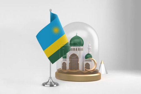 Photo for Ramadan Rwanda and Mosque - Royalty Free Image