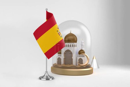 Photo for Ramadan Spain and Mosque - Royalty Free Image