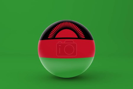 Photo for Malawi Flag Badge Icon - Royalty Free Image