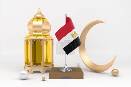 Téléchargez les photos : Ramadan Egypte avec croissant - en image libre de droit
