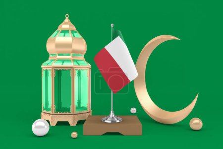 Téléchargez les photos : Ramadan Italie avec croissant - en image libre de droit