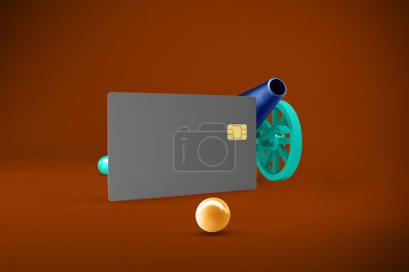 Photo for Ramadan Credit Card Left Side - Royalty Free Image