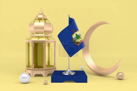Photo for Ramadan Vermont With Crescent - Royalty Free Image