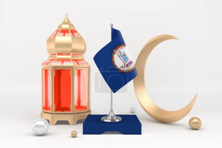 Photo for Ramadan Virginia With Crescent - Royalty Free Image
