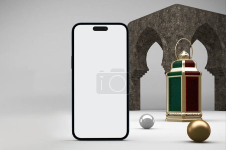 Photo for Ramadan Phone 14 Pro - Royalty Free Image