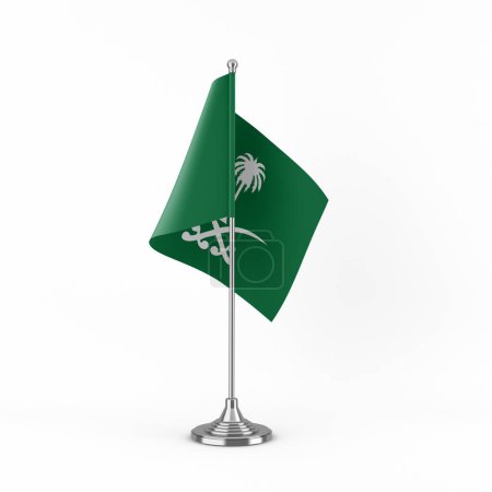 Photo pour Arabie saoudite Drapeau de table - image libre de droit