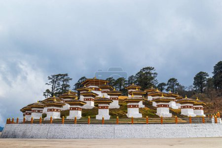 Photo for The 108 Chortens of the Druk Wangyal Chortens - Royalty Free Image