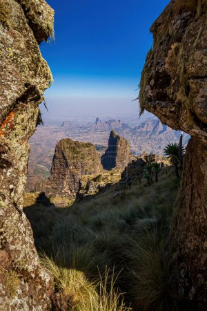 Landscape of Ethiopia in Africa