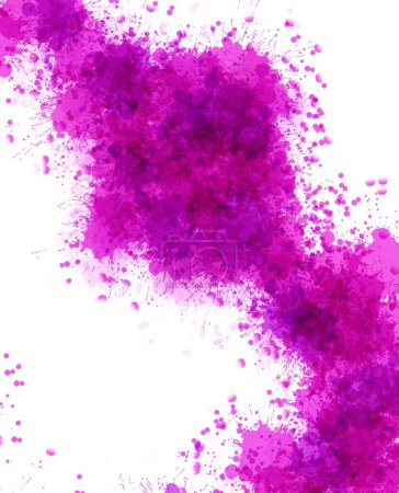 Photo for Abstract watercolor splash in purple colors.Drop of watercolor. High quality photo - Royalty Free Image