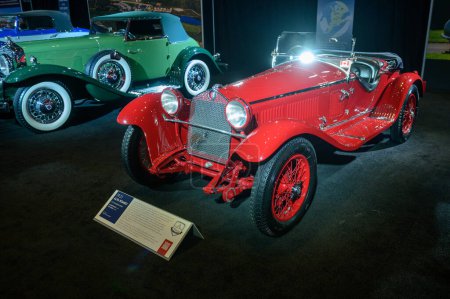 Téléchargez les photos : Toronto, ON, Canada - 16 Février 2024 : 1931 Alfa Romeo 6C 1750 Grand Spor - en image libre de droit