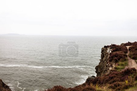 Photo for Beautiful view of the sea coast. Howth, Dublin, Ireland. - Royalty Free Image