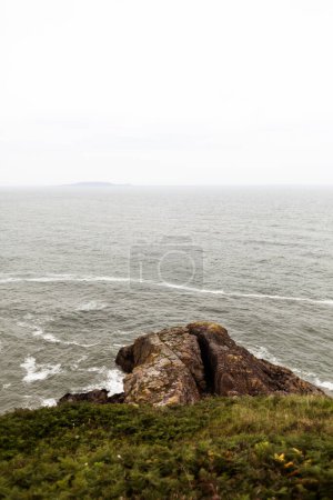 Photo for Beautiful view of the sea coast. Howth, Dublin, Ireland. - Royalty Free Image