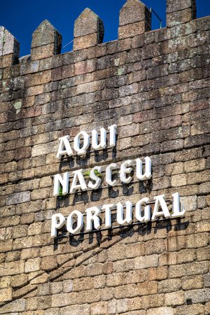Foto de Guimaraes, ici est ne le Portugal - Imagen libre de derechos