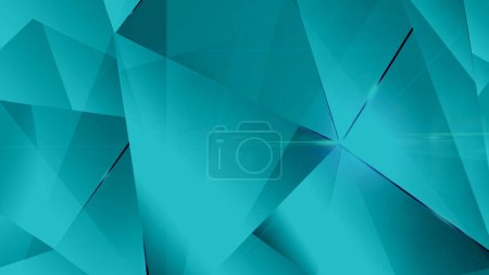 Abstract Gradient aqua teal background