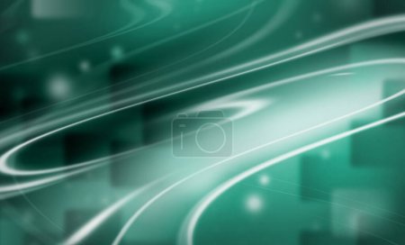 Sea Green Gradient Abstract Background