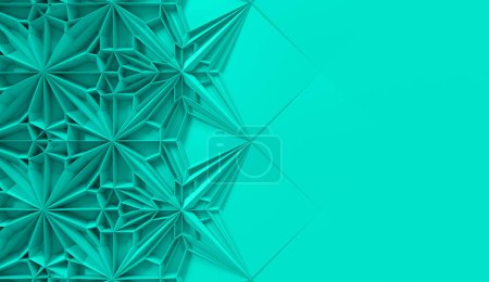 Photo for Abstract triangles background design - Royalty Free Image
