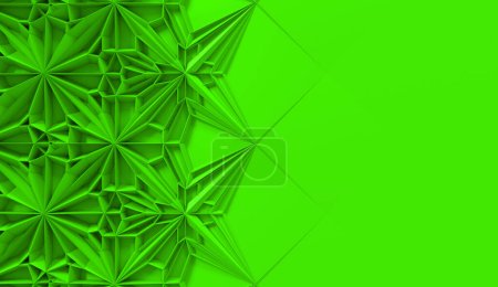 Photo for Green abstract background design for projects - Royalty Free Image