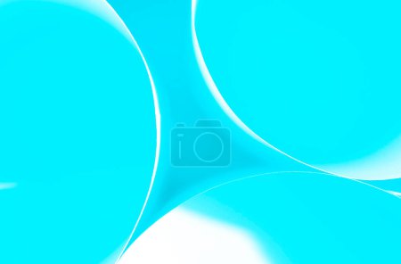 Photo for Rolled Layers  Papers Background Design - Royalty Free Image