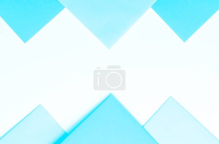 Photo for 3d Colorful Wallpaper Design With Squares - Royalty Free Image