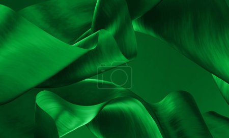 Abstract Background Design HD Discord Green Color