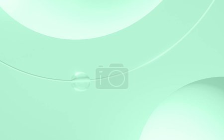 Photo for Shiny Glowing Affects Abstract background design Light Beauty Green Color - Royalty Free Image