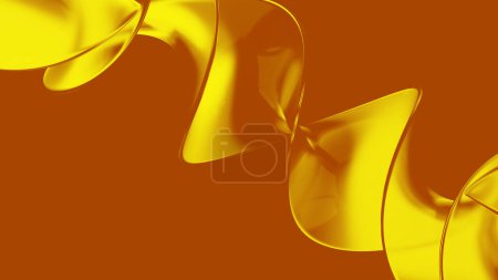 Abstract Fog Background Design HD Immortelle Yellow Color
