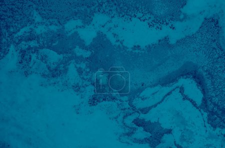 Hard Light Lagoon Blue Abstract 3d geometric background design