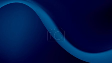 Dark Picton Blue Abstraktes kreatives Hintergrunddesign