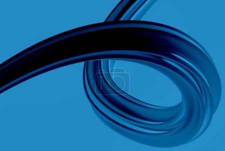 Dark Picton Blue Rough Abstraktes Hintergrunddesign