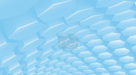 Diseño de fondo creativo abstracto azul claro de Picton