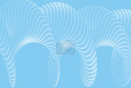 Licht Picton Blue Abstraktes Kreatives Hintergrunddesign